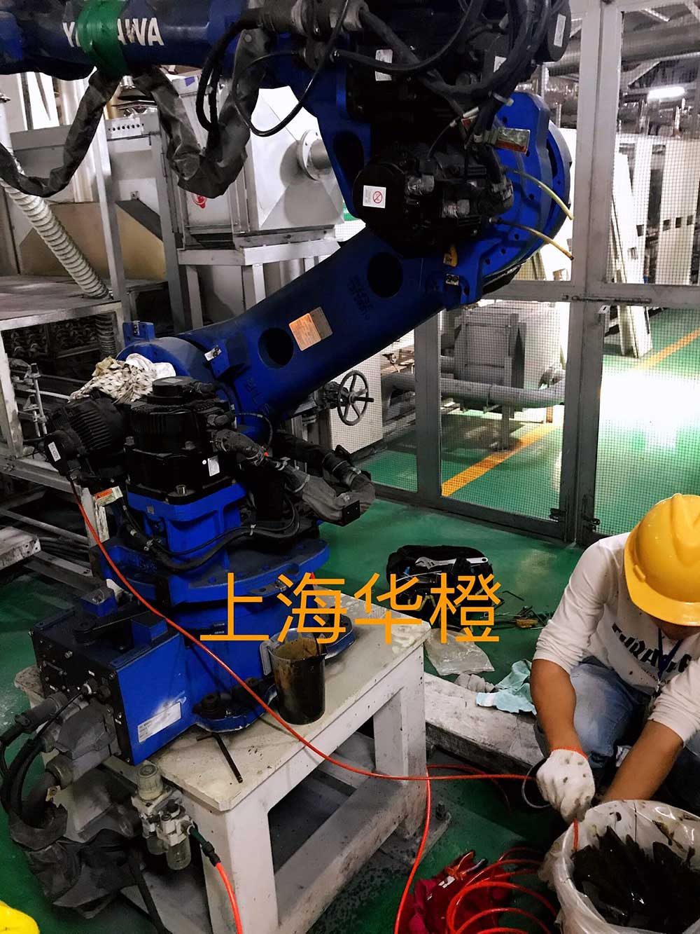 安川機器人現場保養